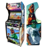 Borne d'Arcade GANGSTA LOS ANGELES 24 – L'Esprit Street & Rétro en Haute Définition