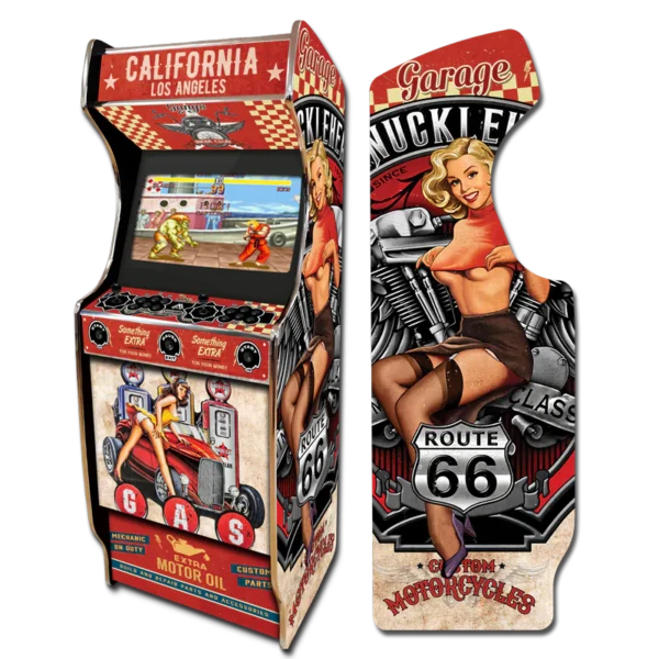 Borne d'Arcade PIN UP 24 – L'Icône du Gaming Rétro en Haute Définition