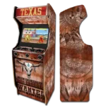 Borne d'Arcade TEXAS 32 – Format Géant XXL & Performance Gaming Haute Définition