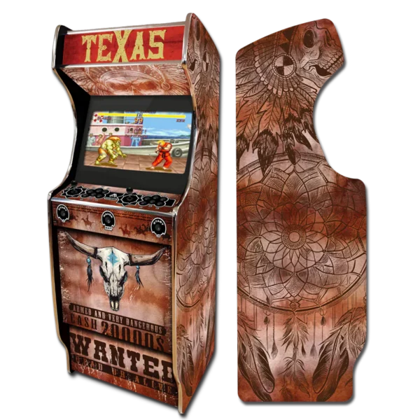 Borne d'Arcade TEXAS 32 – Format Géant XXL & Performance Gaming Haute Définition