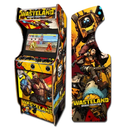 Borne d'Arcade WASTELAND 32 – Format XXL Large & Immersion Gaming Haute Définition