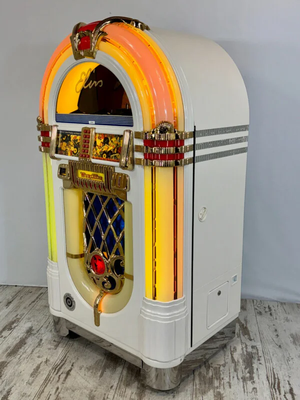 jukebox-wurlitzer-elvis-one-more-time-omt-1015-cd-100-titles Jukebox Wurlitzer Elvis One More Time (OMT) 1015 - Édition 100 CD (1996) – Image 1